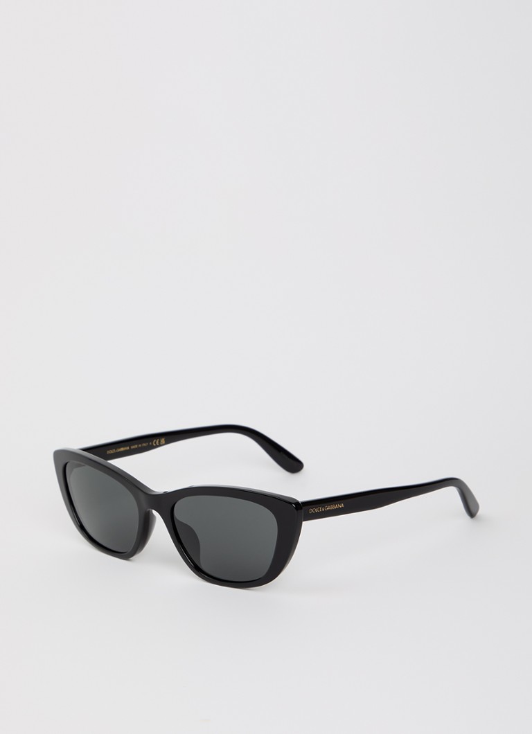 Dolce & Gabbana Dames Cat Eye zonnebril DG4571 Zwart - Deal