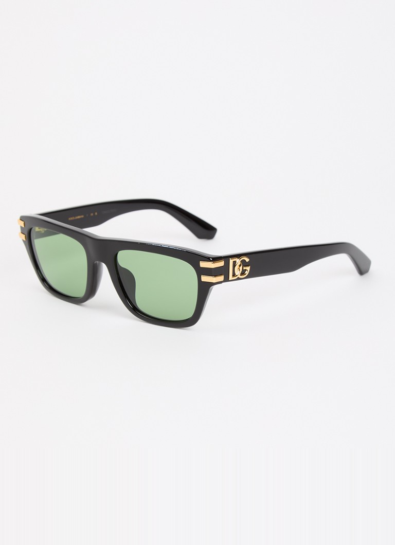 Dolce & Gabbana Kinderen Wayfarer zonnebril DX4015 Zwart - Deal