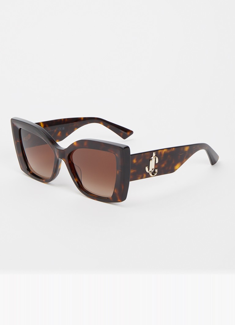 Jimmy Choo Dames Butterfly zonnebril JC5074U Cognac - Deal