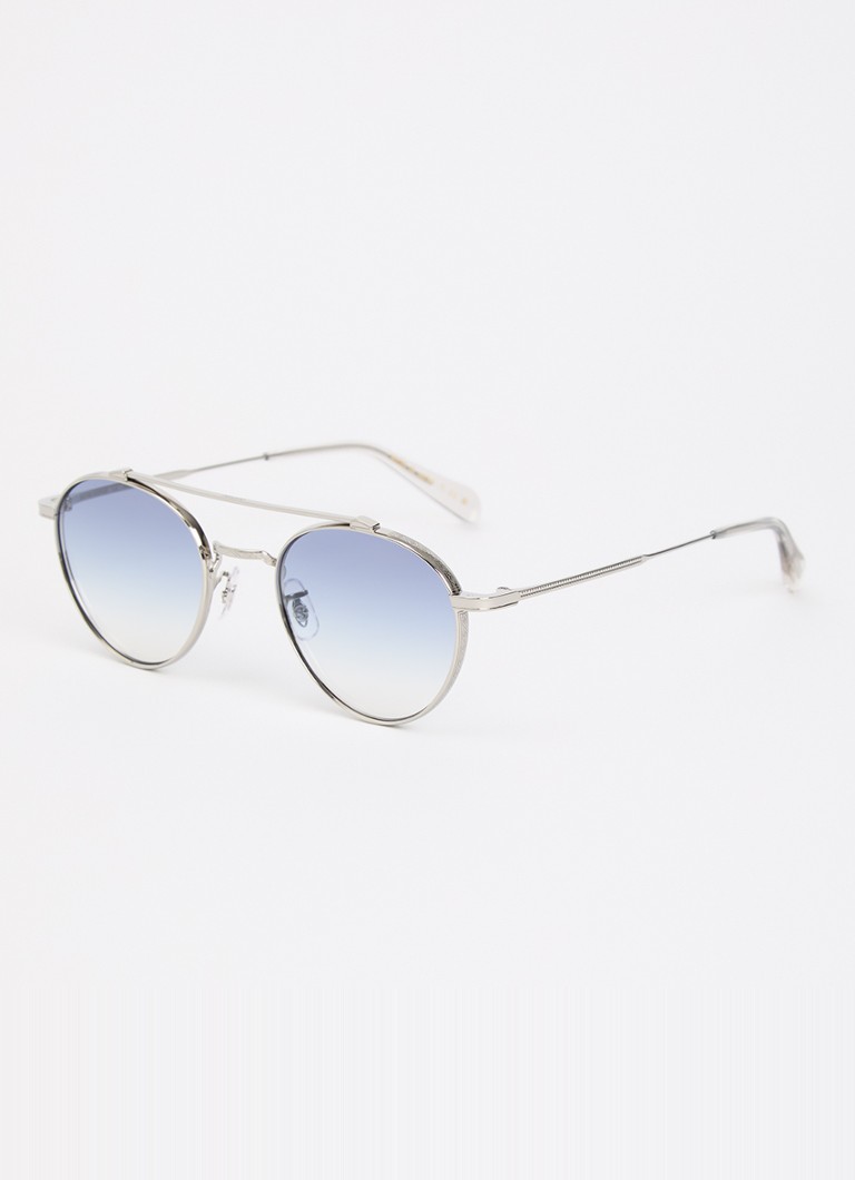 Oliver Peoples Dames Brunner zonnebril OV1223ST Zilver - Deal