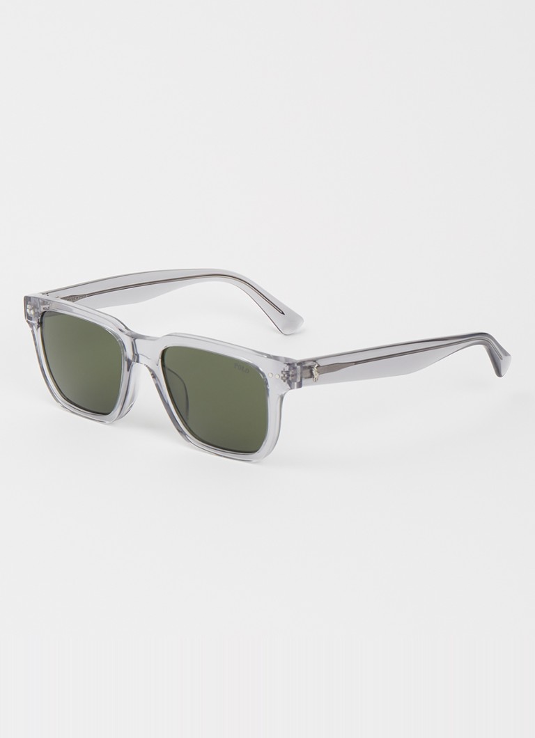 Ralph Lauren Heren Wayfarer zonnebril PH4252U Lichtgrijs - Deal