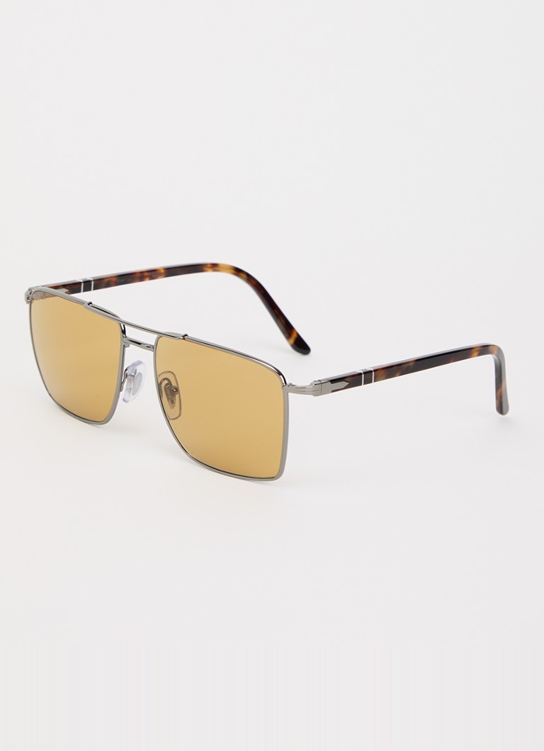 Persol Heren Piloten zonnebril PO1031S Metallic - Deal