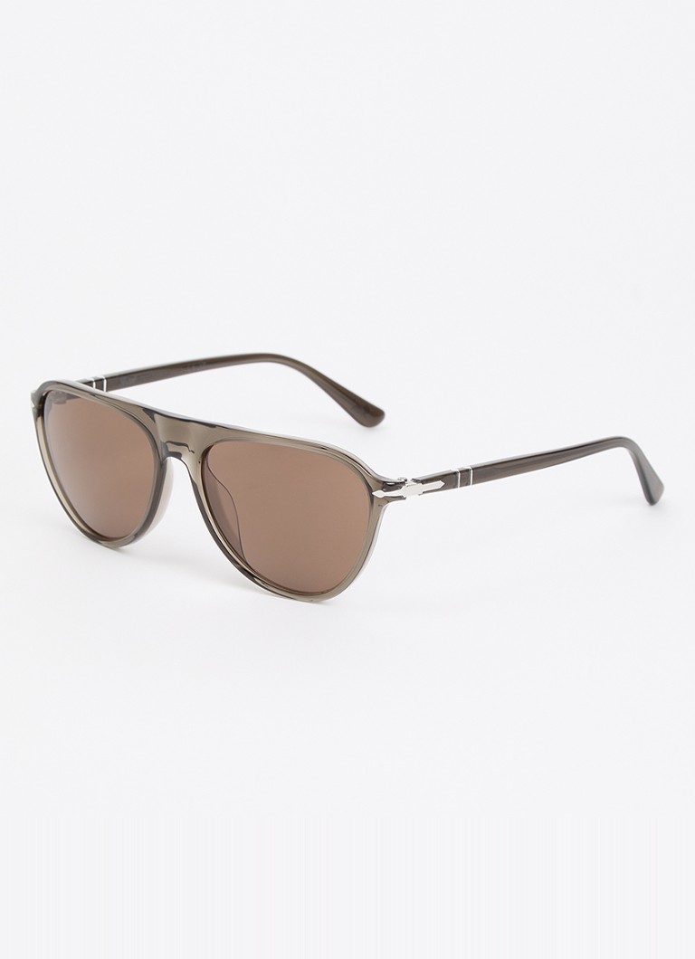 Persol Heren Retro zonnebril OV1223ST Bruin - Deal
