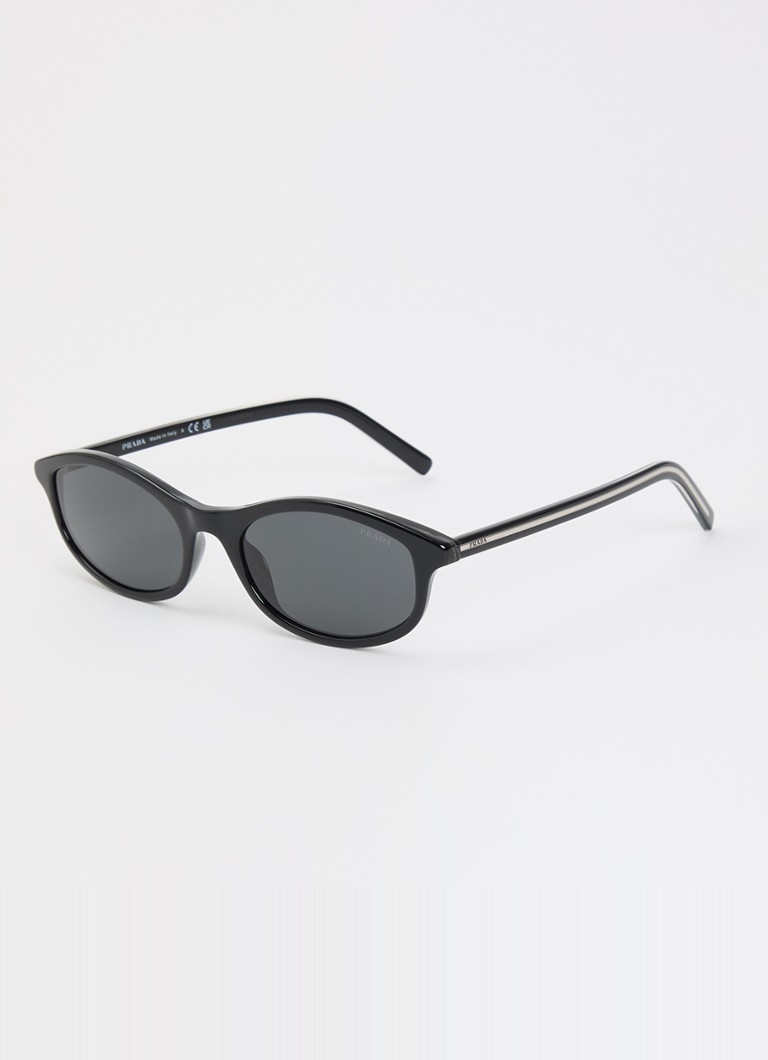 Prada Dames Cat Eye zonnebril PRD17S Zwart - Deal