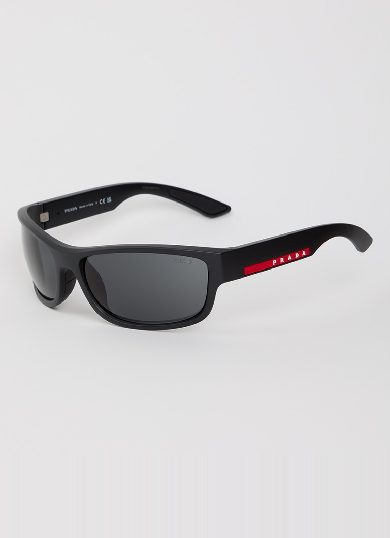 Prada Heren Wayfarer zonnebril PSC04S Antraciet - Deal