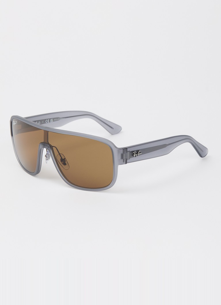 Ray-Ban Dames Piloten zonnebril gepolariseerd RB2229 Grijs - Deal