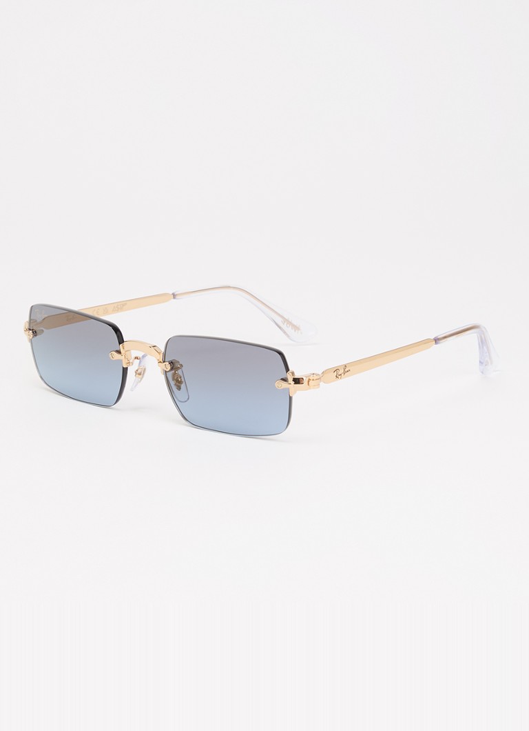 Ray-Ban Dames Retro zonnebril RB3928 Goud - Deal