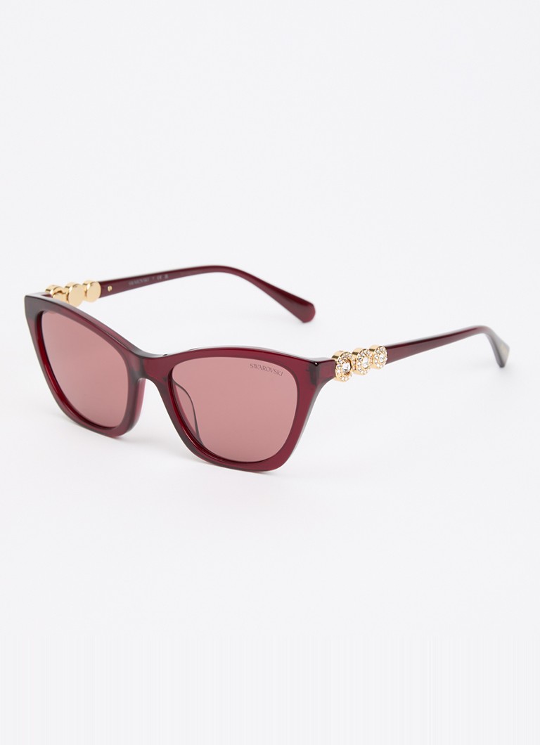Swarovski Dames Cat Eye zonnebril SK6068U Cognac - Deal