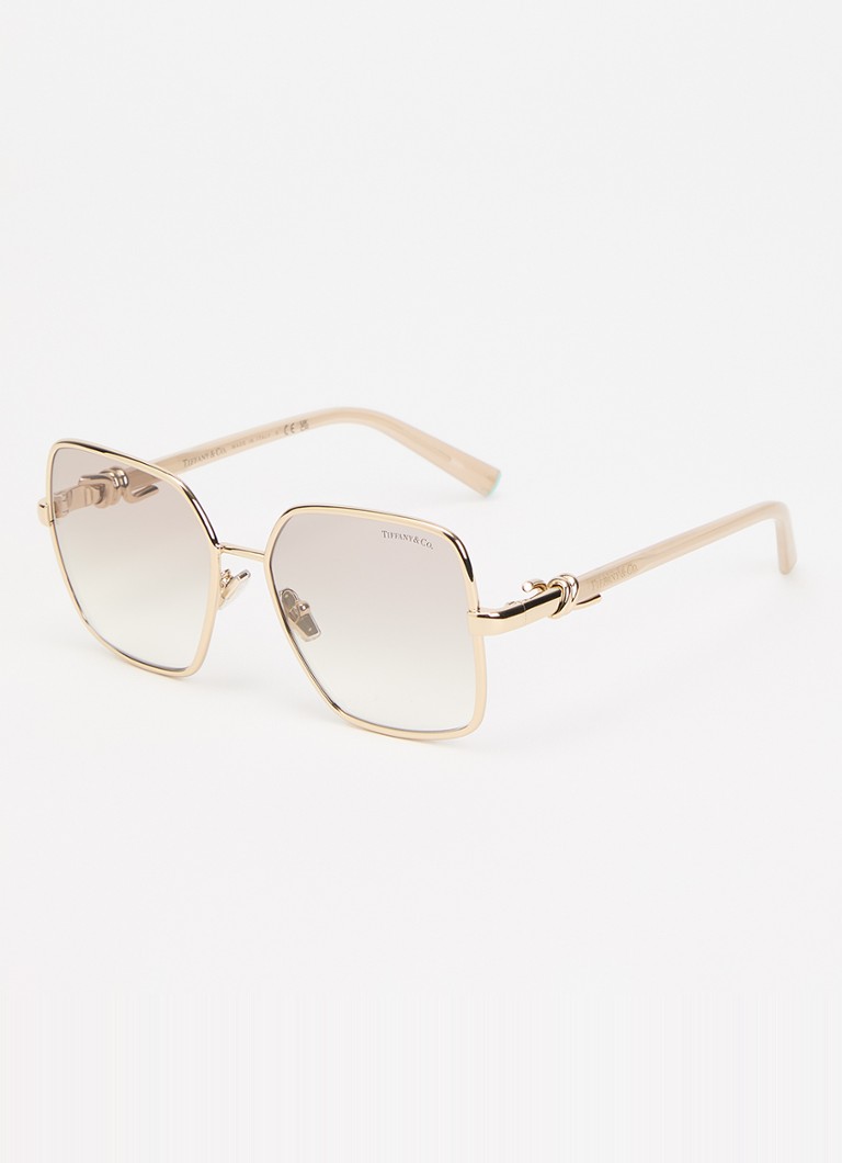 Tiffany & Co. Dames Butterfly zonnebril TF3122 Goud - Deal