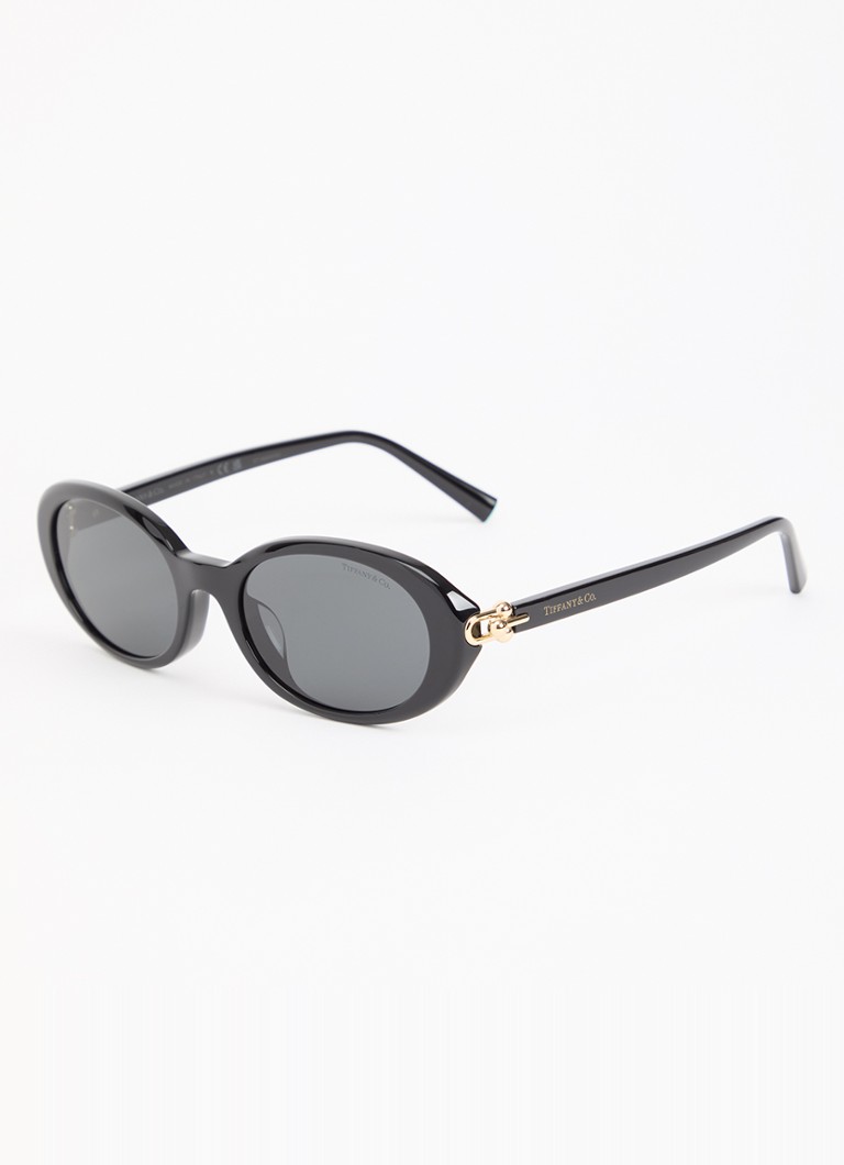 Tiffany & Co. Dames Retro zonnebril TF4242D Zwart - Deal