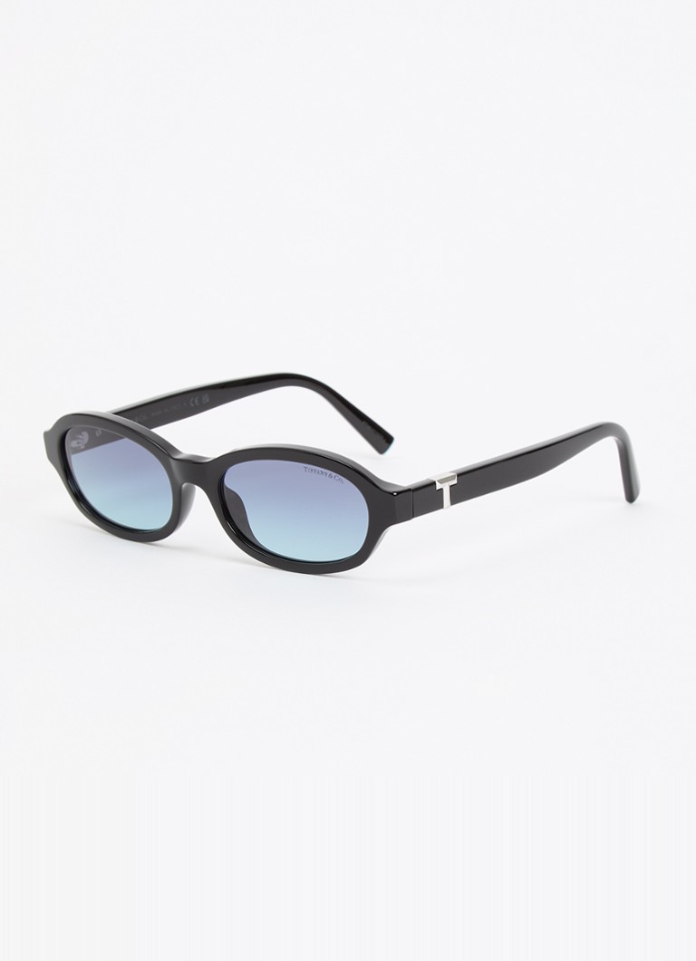 Tiffany & Co. Dames Retro zonnebril TF4270U Zwart - Deal