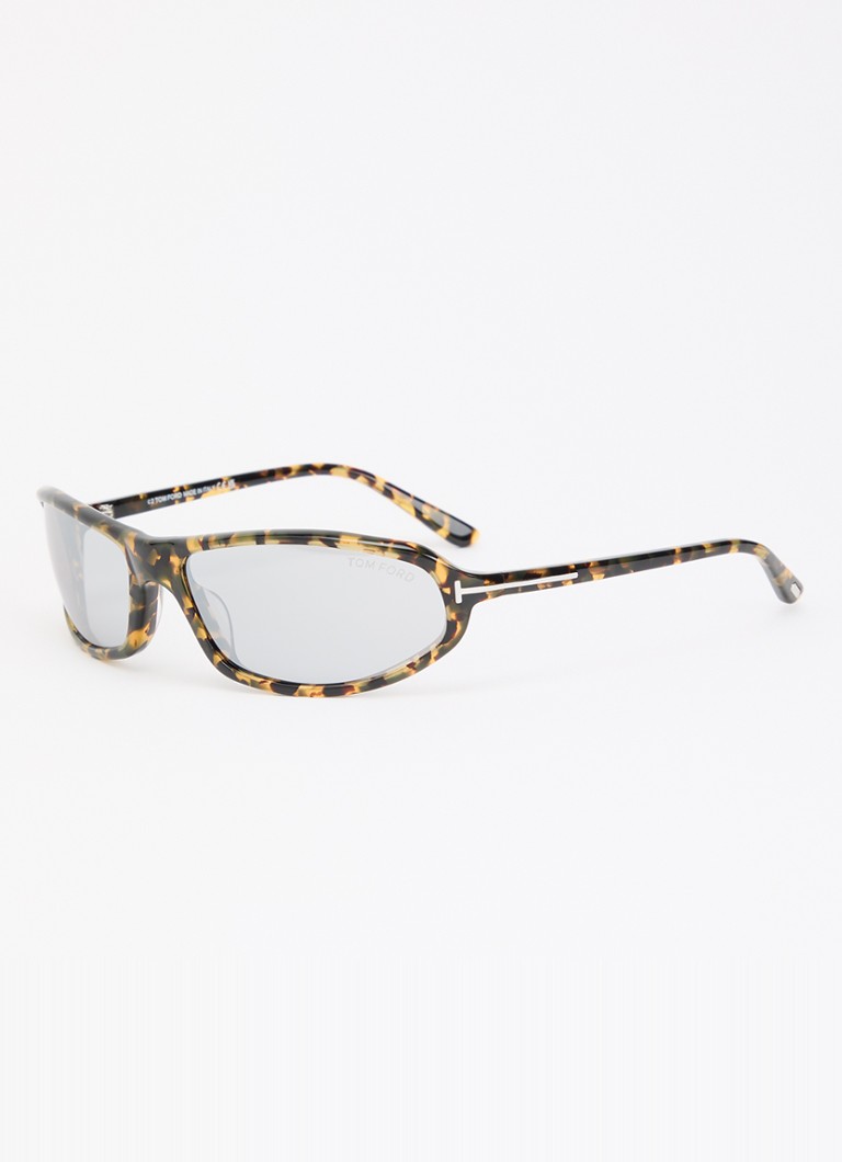 TOM FORD Dames Addison-02 zonnebril FT1400 Geel - Deal