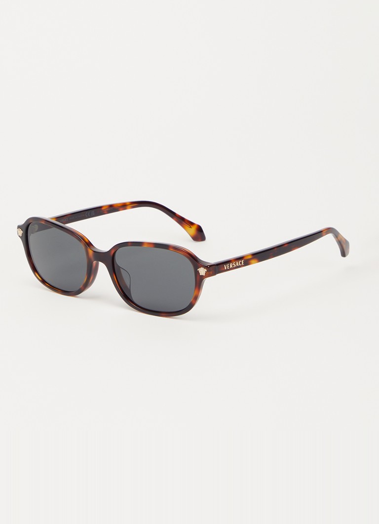 Versace Dames Retro zonnebril VE4514D Donkerbruin - Deal