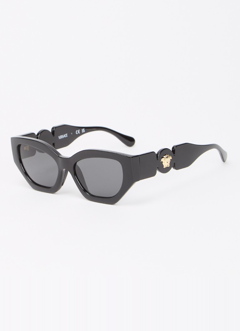 Versace Kinderen Retro zonnebril VK4007U Zwart - Deal