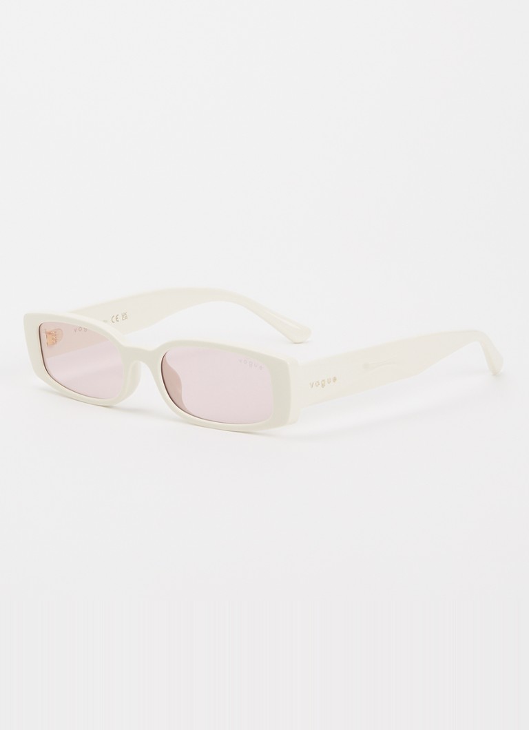 VOGUE Dames Retro zonnebril V05725SU Creme - Deal