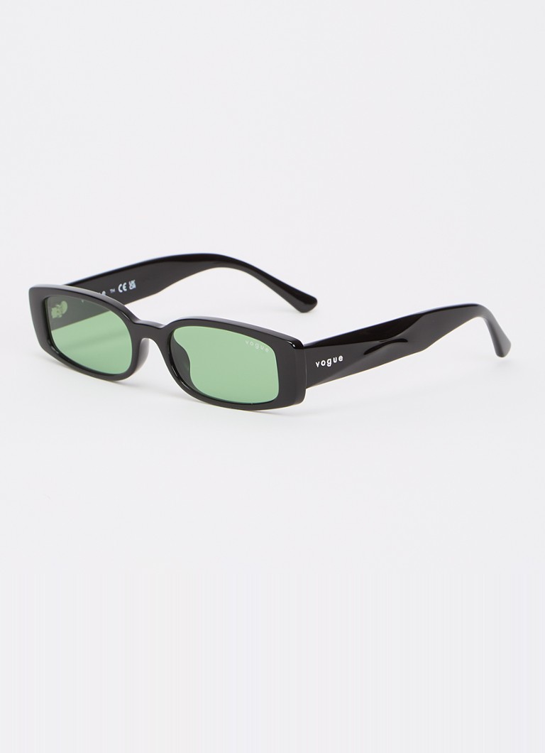 VOGUE Dames Retro zonnebril V05725SU Zwart - Deal