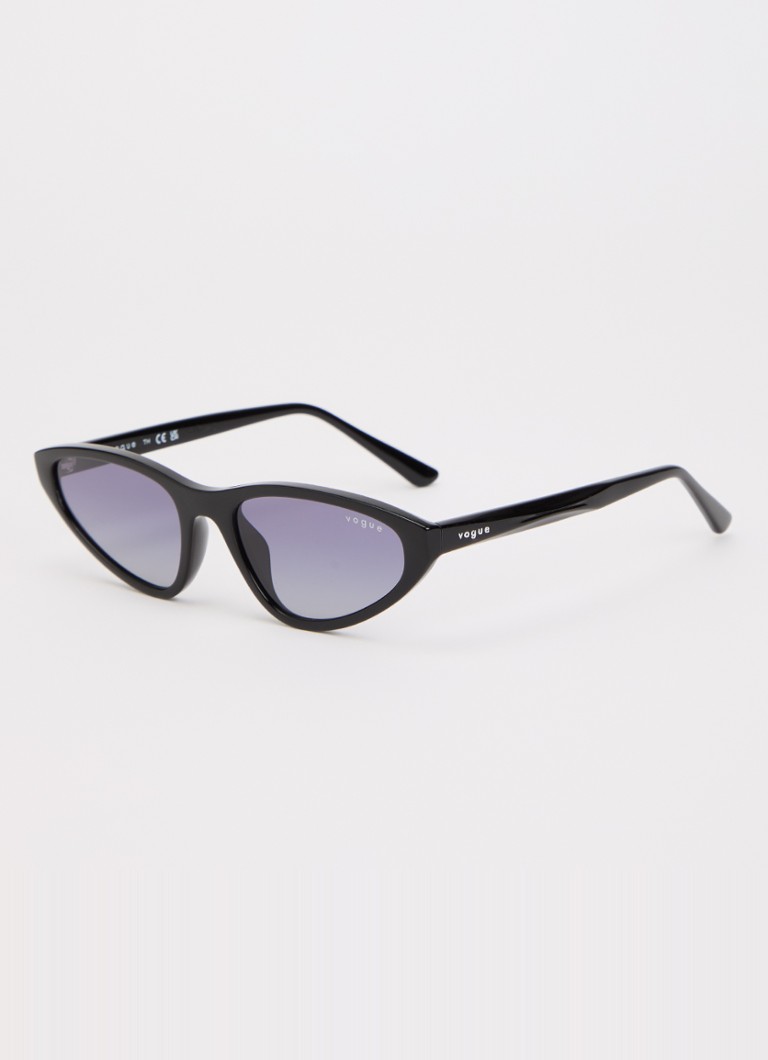 VOGUE Dames Cat Eye zonnebril VO5726SU Zwart - Deal