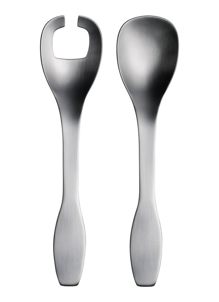 Iittala Collective Tools saladebestek 2-delig Zilver - Deal