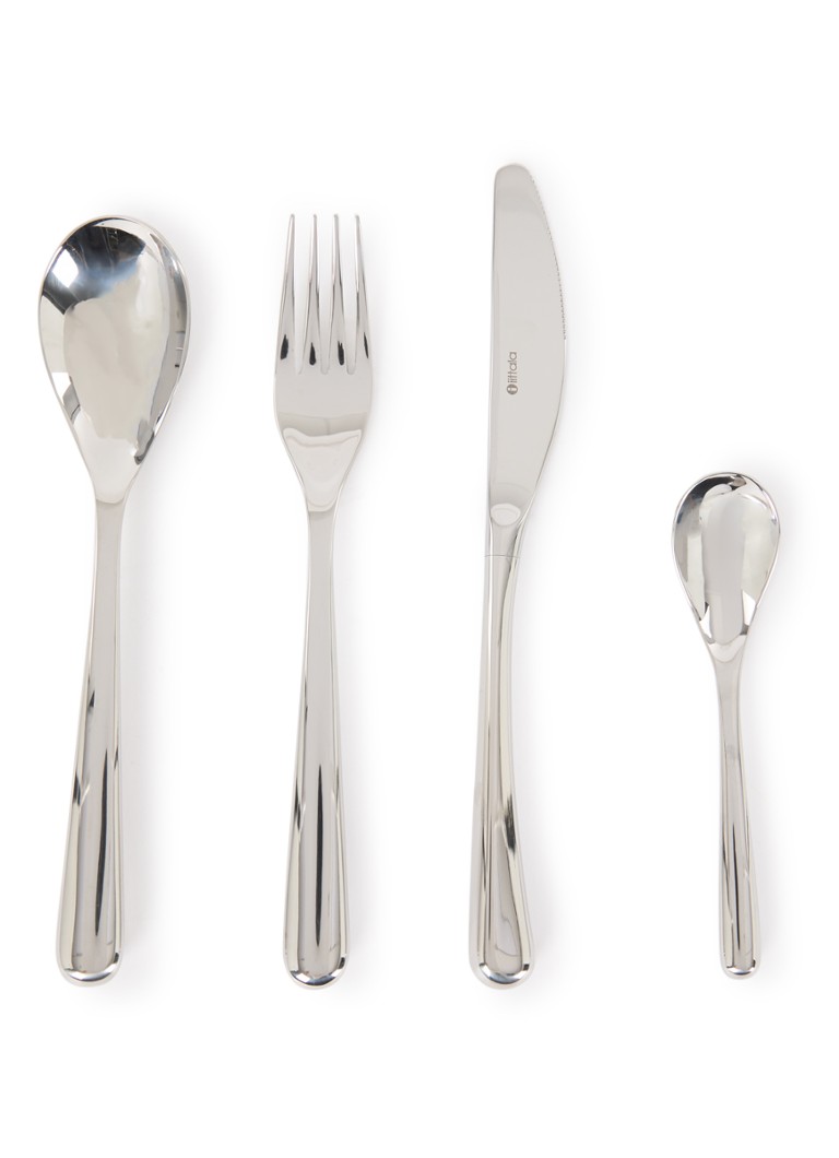 Iittala Piano bestekset 16-delig Zilver - Deal