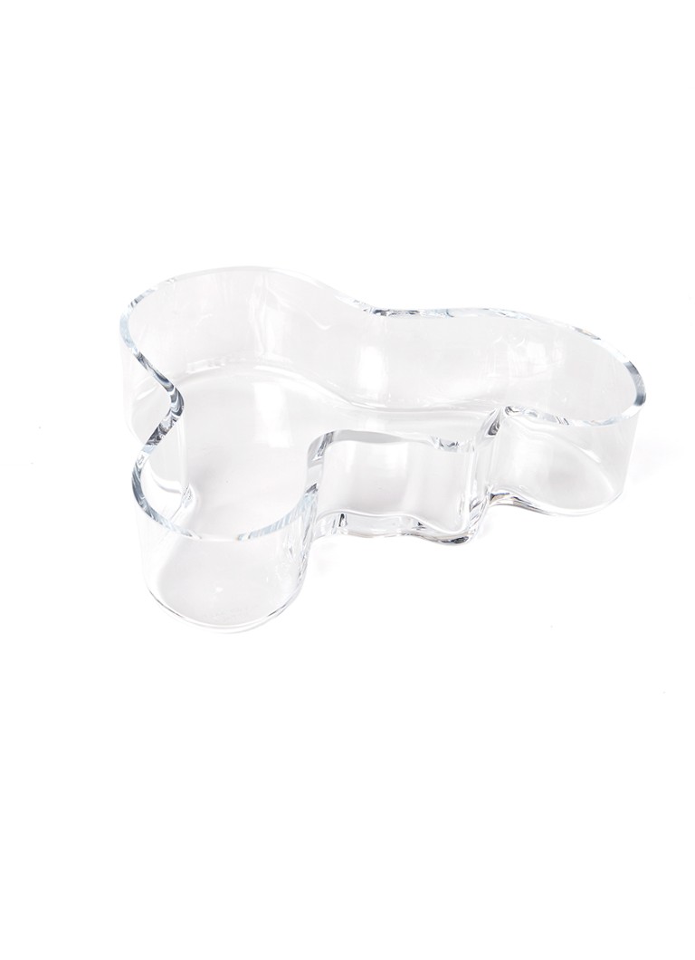 Iittala Alvar Aalto serveerschaal 19,5 cm Transparant - Deal