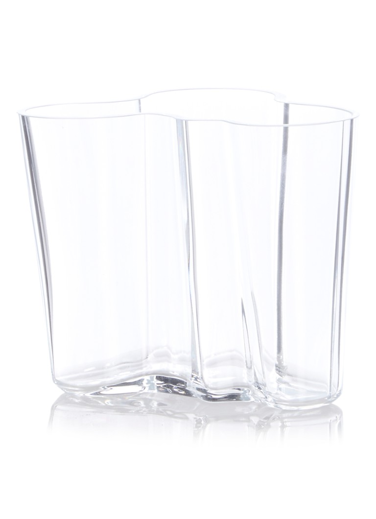Iittala Alvar Aalto vaas helder 9,5 cm Transparant - Deal