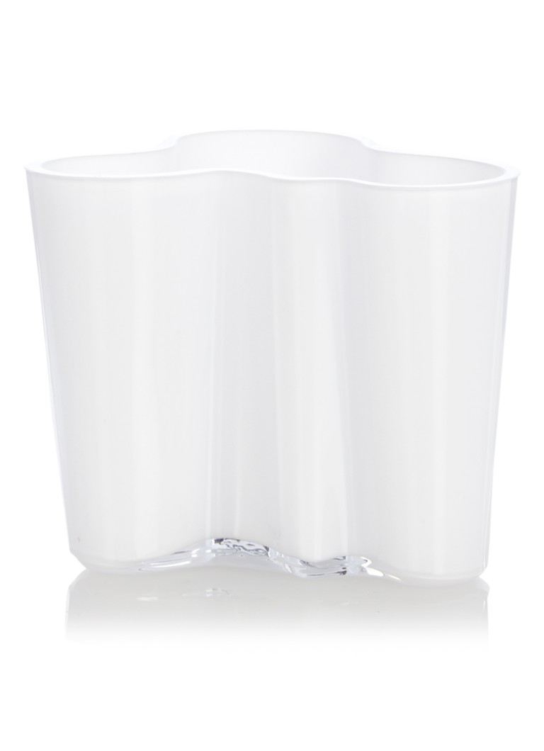 Iittala Alvar Aalto vaas 9,5 cm Wit - Deal