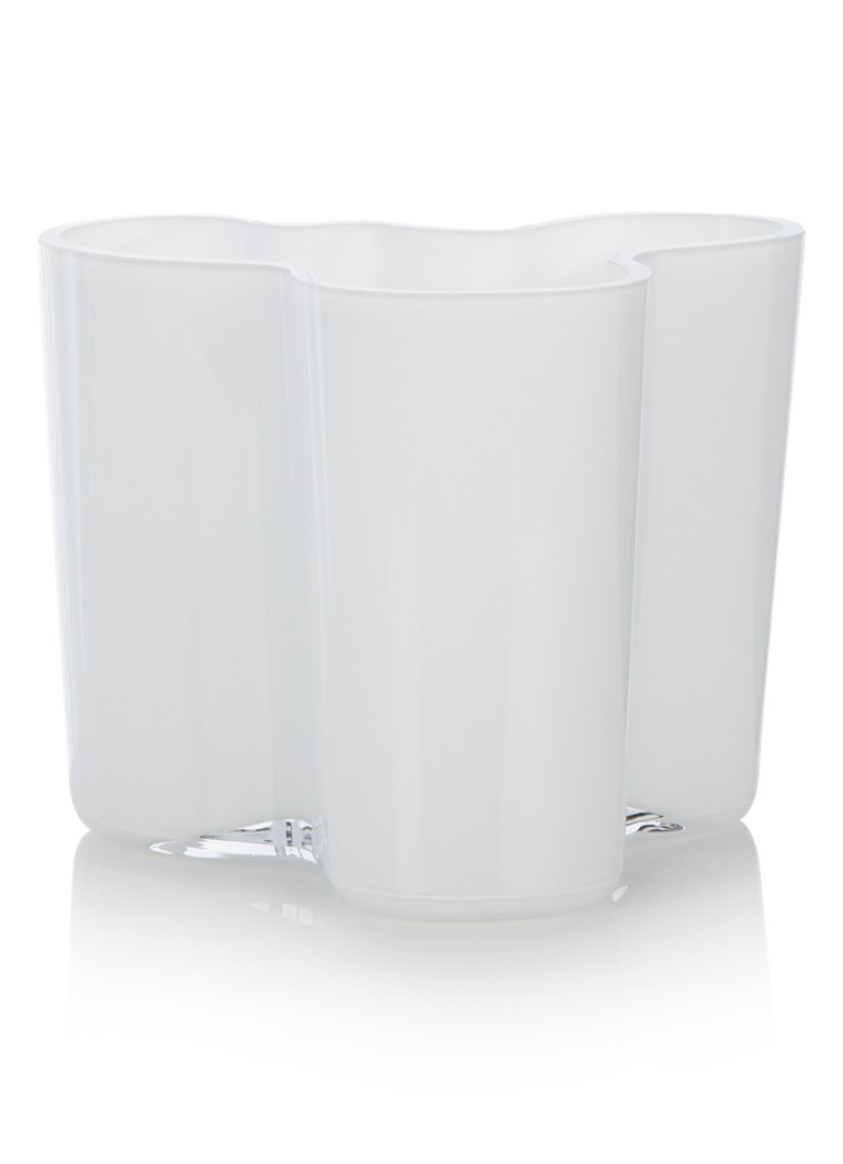 Iittala Alvar Aalto vaas 12 cm Wit - Deal
