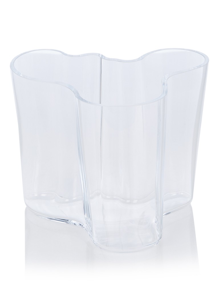 Iittala Alvar Aalto vaas 16 cm Transparant - Deal