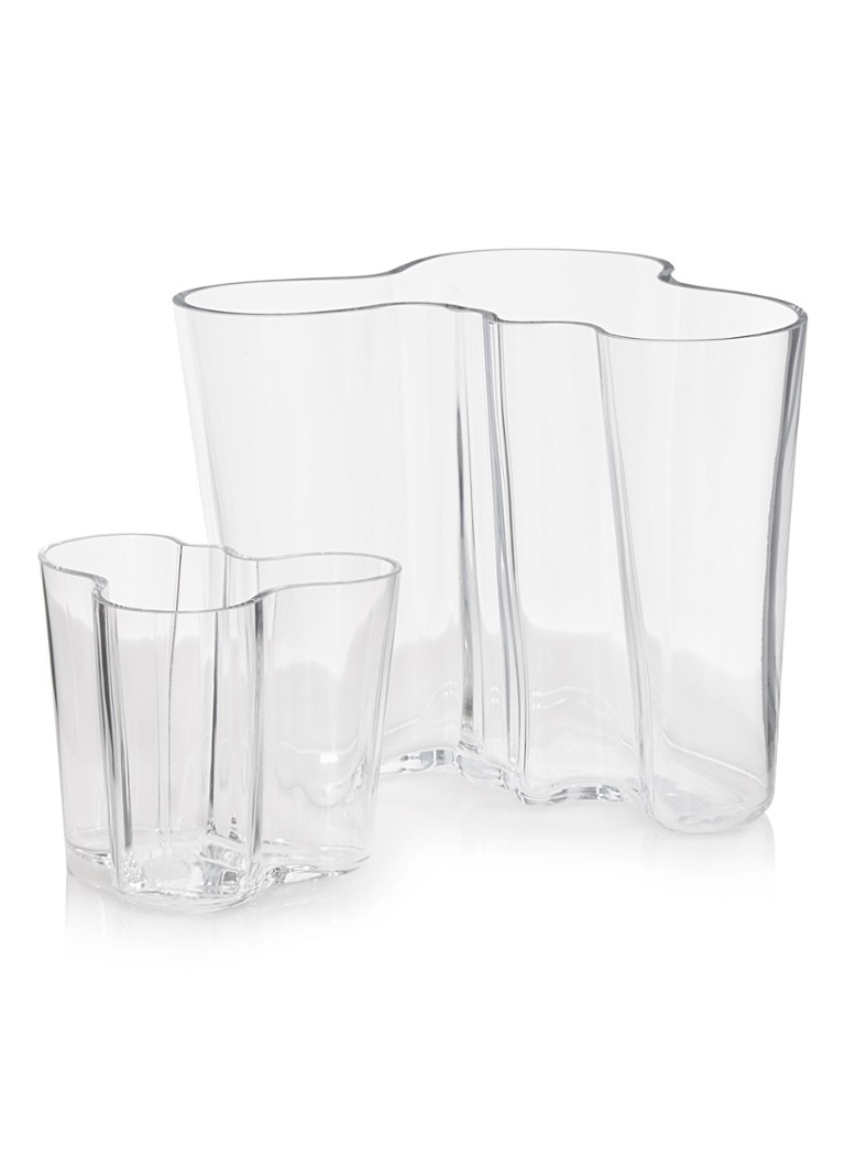 Iittala Vaas set van 2 Transparant - Deal