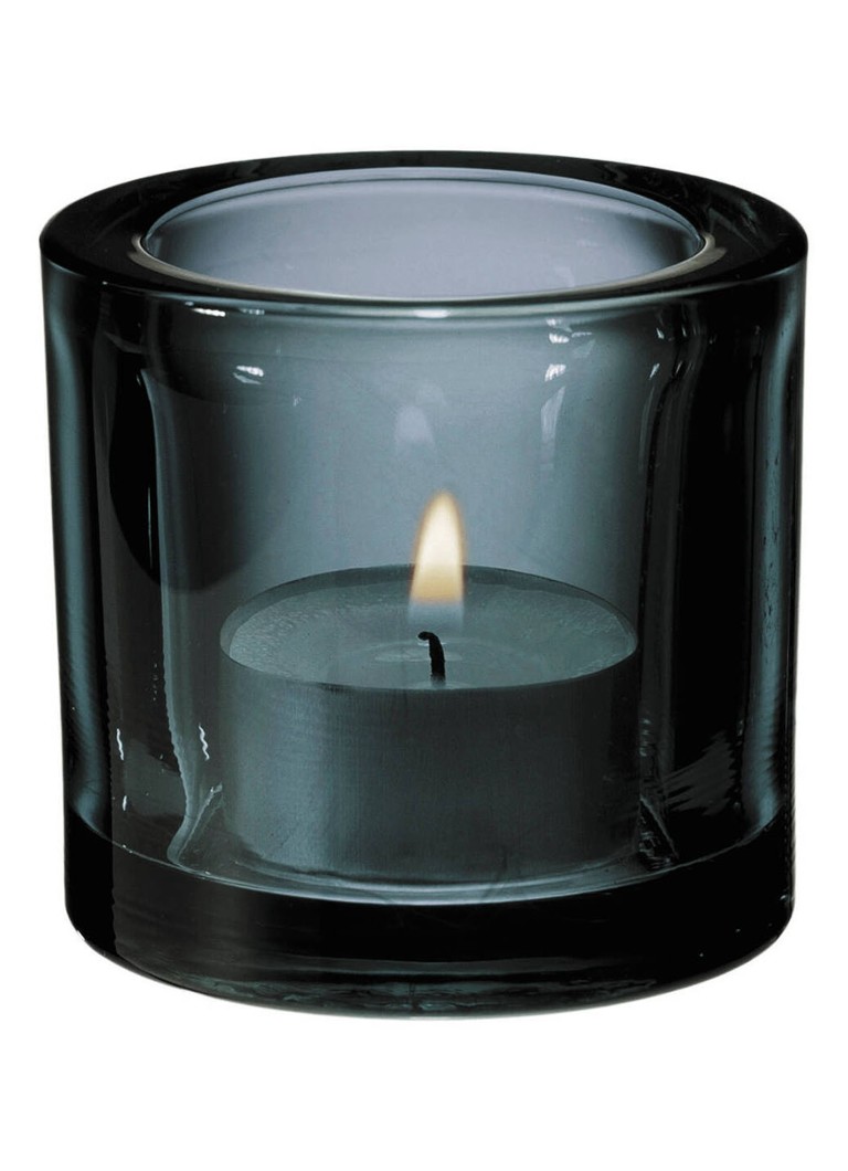 Iittala Kivi waxinelichthouder 6 cm Grijs - Deal