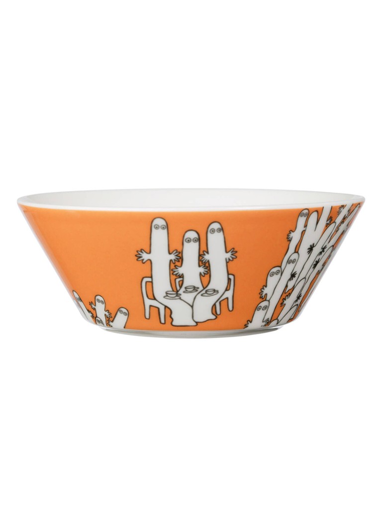 Arabia Hattifatteners Moomin kom 15 cm Oranje - Deal