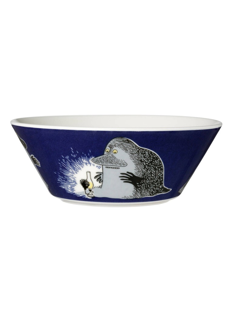 Arabia The Groke Moomin kom 15 cm Donkerblauw - Deal