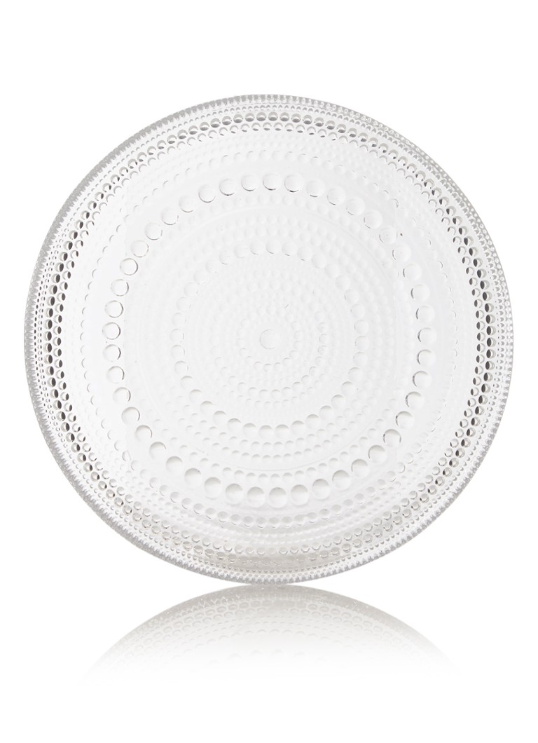 Iittala Gebaksbordje 17 cm Transparant