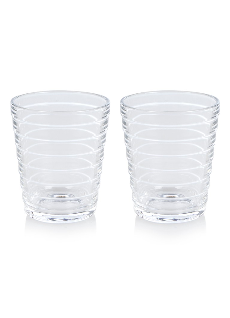 Iittala Drinkglas 22 cl set van 2 Transparant - Deal