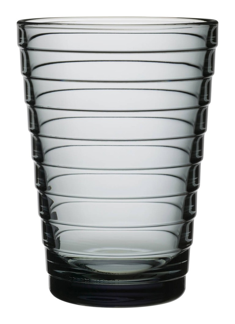 Iittala Aino Aalto drinkglas 33 cl set van 2 Grijs - Deal
