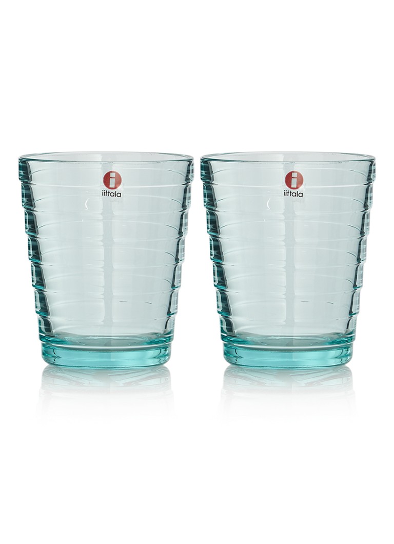 Iittala Drinkglas 22 cl set van 2 Groen - Deal