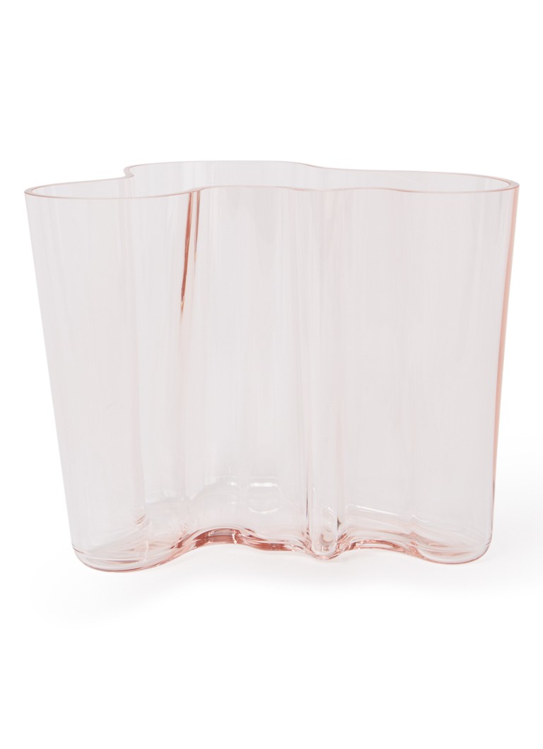Iittala Alvar Aalto vaas 16 cm Zalmroze - Deal