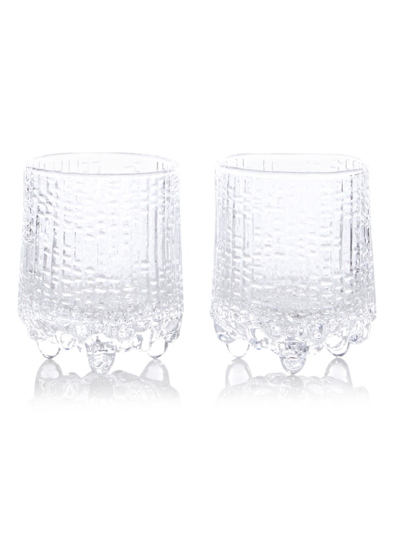 Iittala Borrelglas 5 cl set van 2 Transparant - Deal