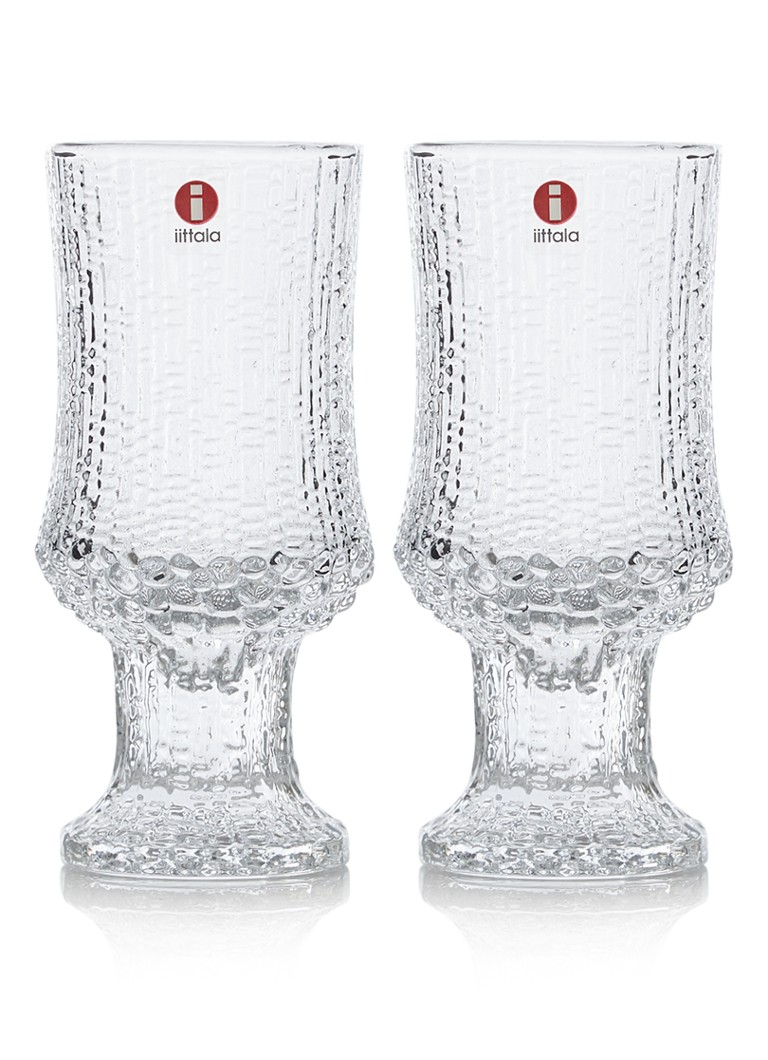 Iittala Witte wijnglas 16 cl set van 2 Transparant - Deal
