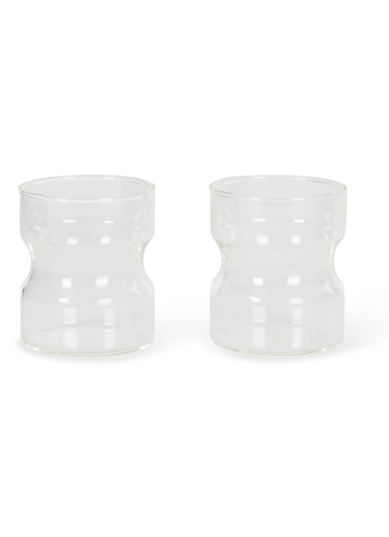 Iittala Tsaikka theeglas 23 cl set van 2 Transparant - Deal