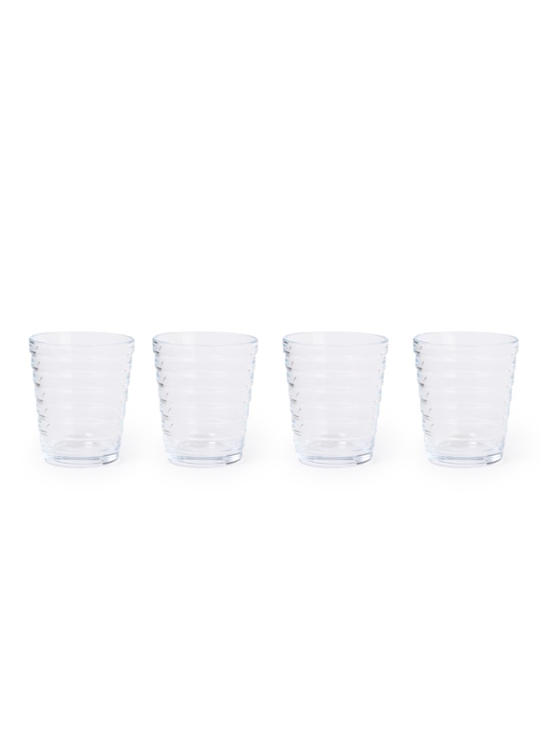 Iittala Aino Aalto drinkglas 22 cl set van 4 Transparant - Deal