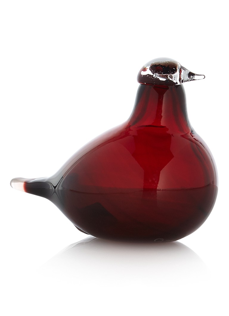 Iittala Kleine Rode Stern vogel van glas 8 cm Multicolor - Deal