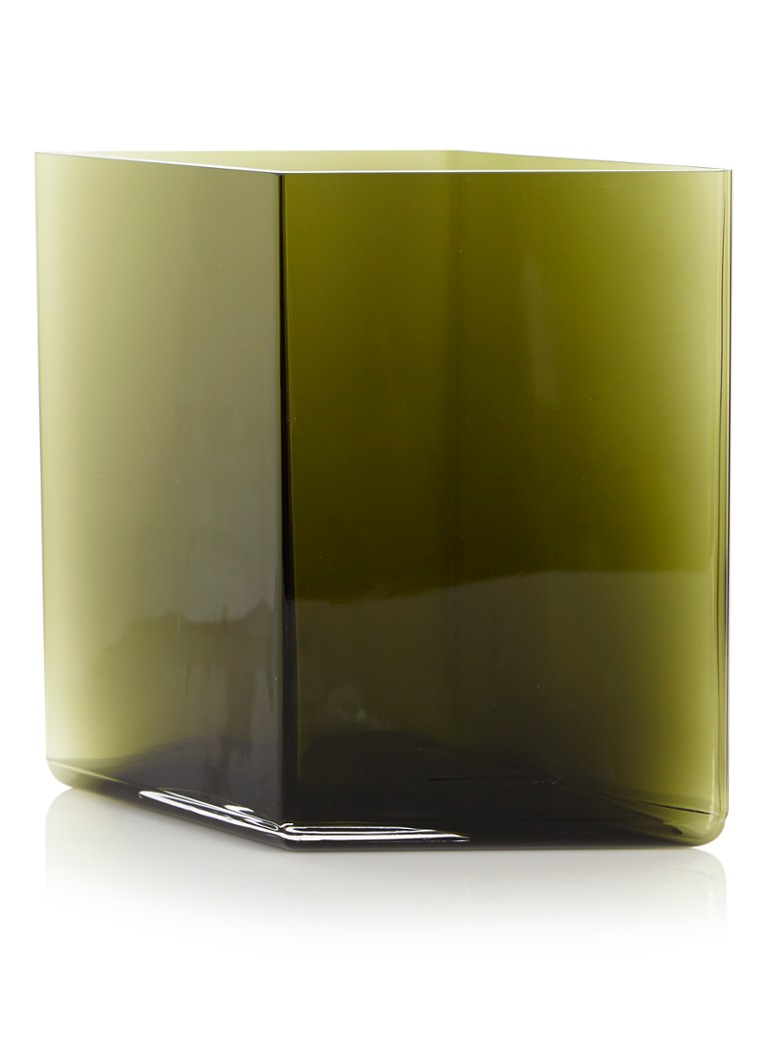 Iittala Ruutu vaas 18 cm Mosgroen - Deal