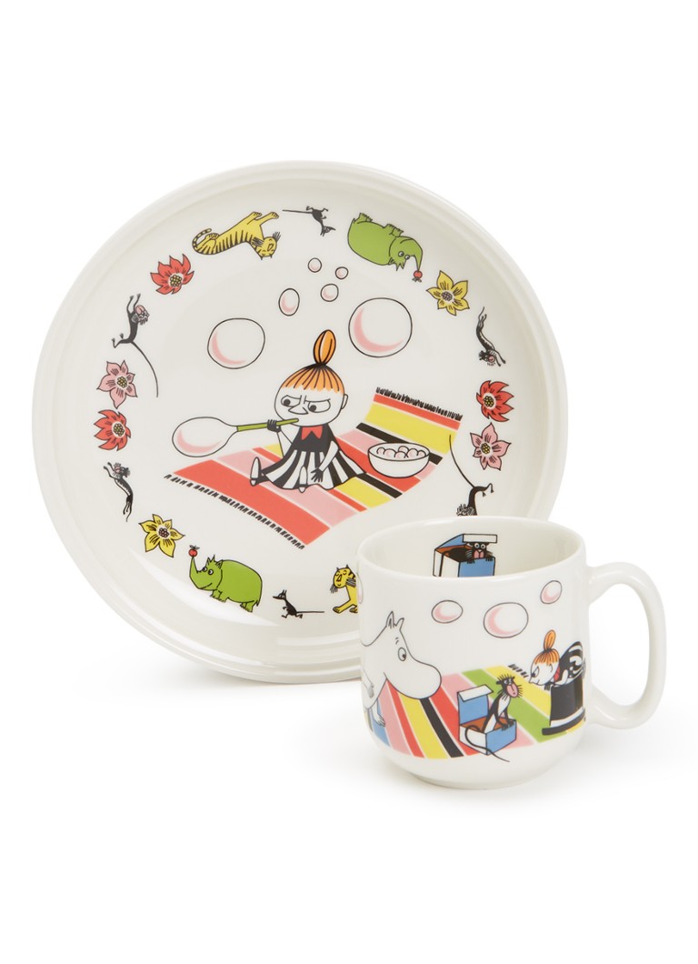 Arabia Little My kinderserviesset 2-delig Gebroken wit - Deal