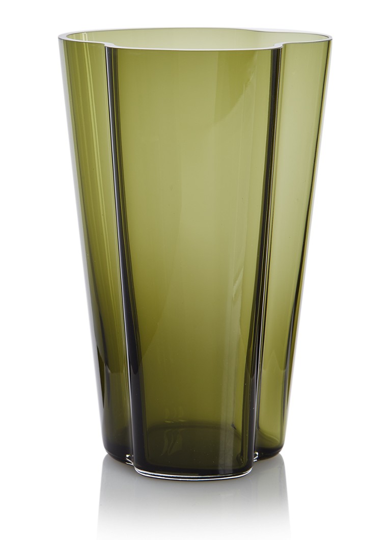 Iittala Alvar Aalto vaas 22 cm Mosgroen - Deal