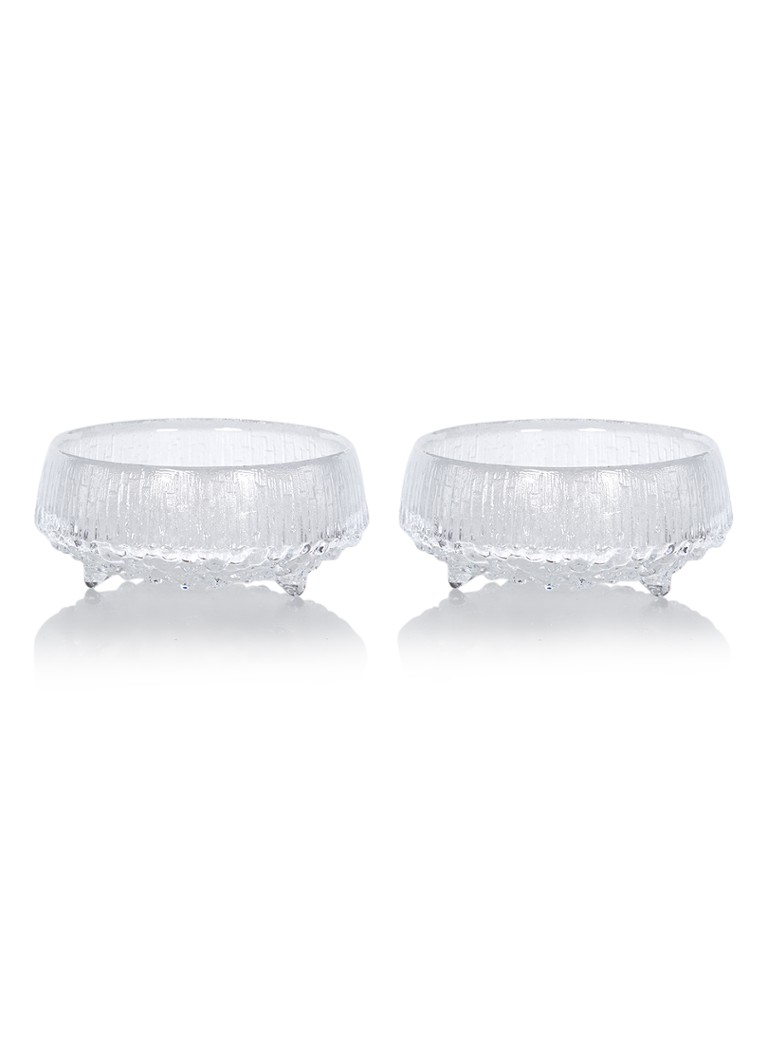 Iittala Kom 12 cm set van 2 Transparant - Deal