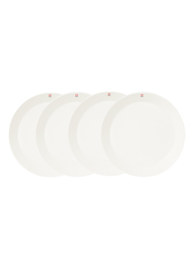 Iittala Teema dinerbord 26 cm set van 4 Wit - Deal