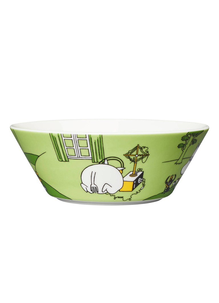 Arabia Moomintroll kom 15 cm Groen - Deal
