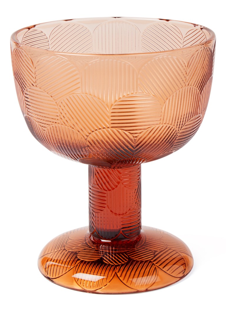 Iittala Miranda schaal op voet 11,5 cm Oranje - Deal