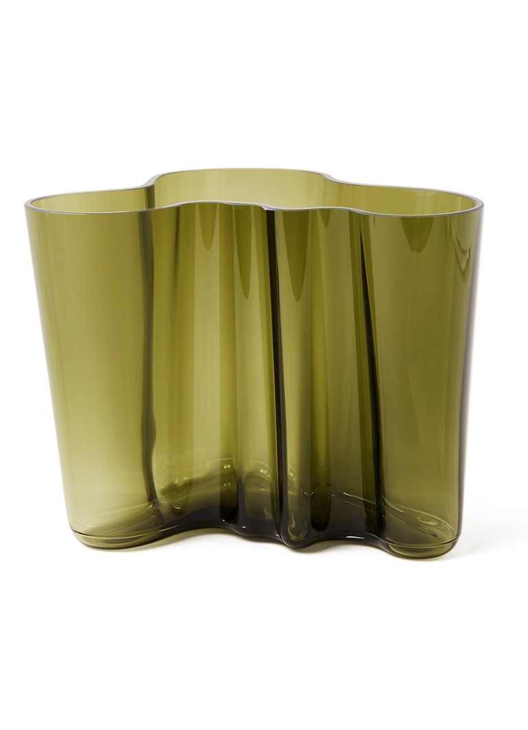 Iittala Alvar Aalto vaas 16 cm Mosgroen - Deal